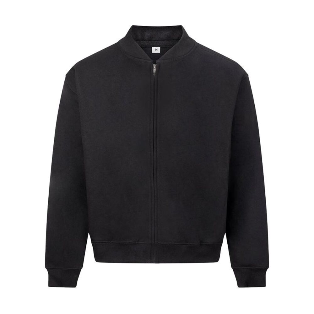 Awdis Unisex Adult Signature Heavyweight Sweat Jacket / Deep Black